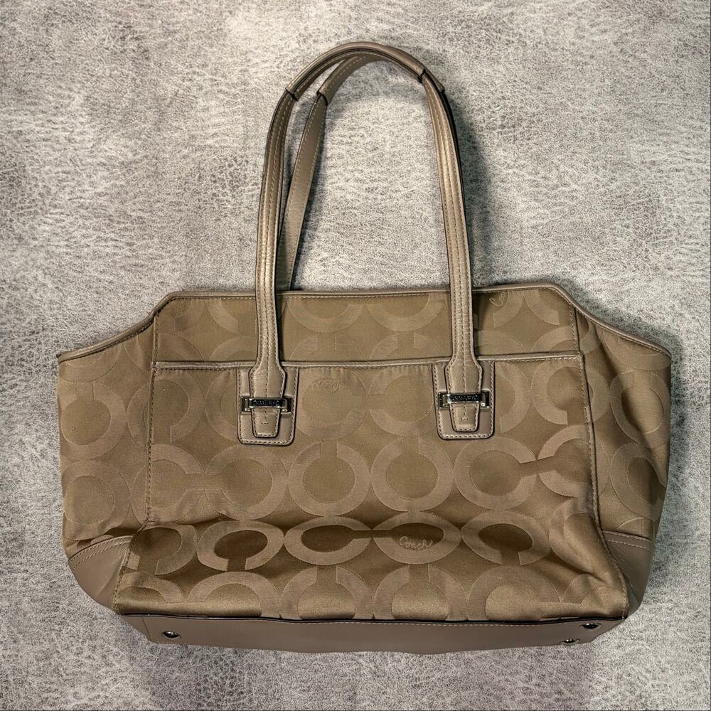 Coach Taylor OP Art Alexis Carryall Tote